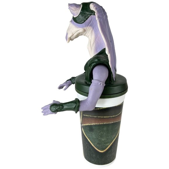 Star Wars Episode 1 Captain Tarpals Cup And Topper 1999 KFC Taco Bell Pizza Hut - Picture 6 of 12